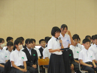 生徒総会④